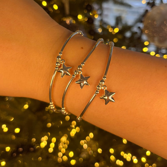 Puffy Star Tube Bracelet