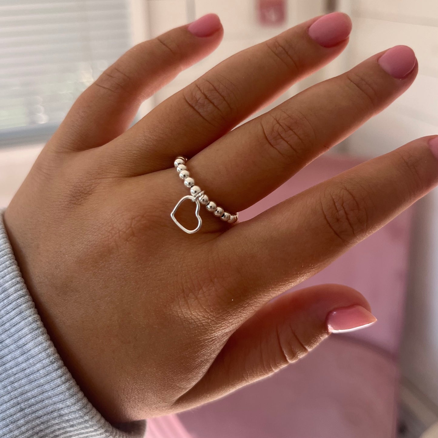 The Heart Drop Ring