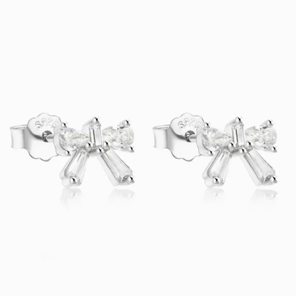 Crystal Bow Studs